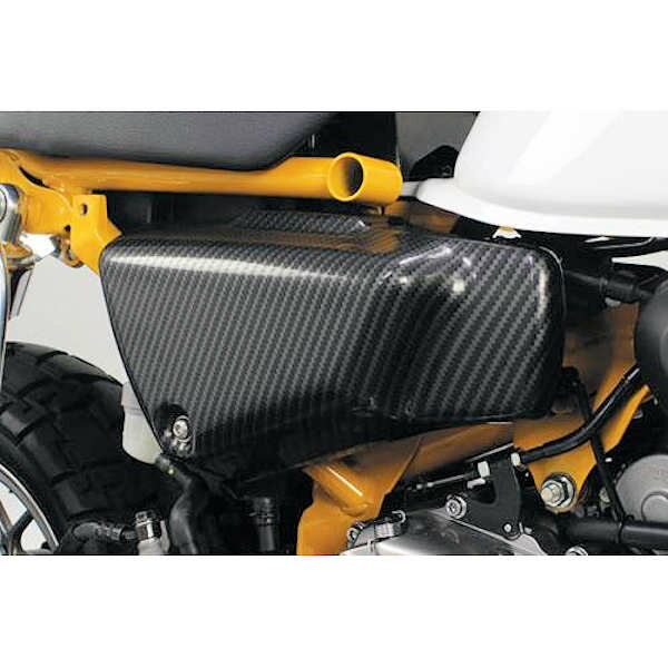 SP武川 タケガワ 09-11-0191 Rサイドカバー カーボンプリント モンキー125 マフラー交換の必需品