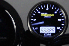 F48スモールdnタコメーター 汎用 Sp武川 最安値 タケガワ 05 05 00 Dc12vバッテリー付き車 rpm Ac12v バッテリーレス車 F48スモールdnタコメーターキット