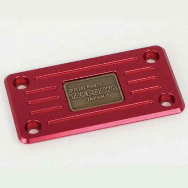 SP武川 タケガワ 06-02-0007 ハンドルクランプアッパーホルダーカバー レッド SP武川製ハンドルクランプアッパーホルダー装着車