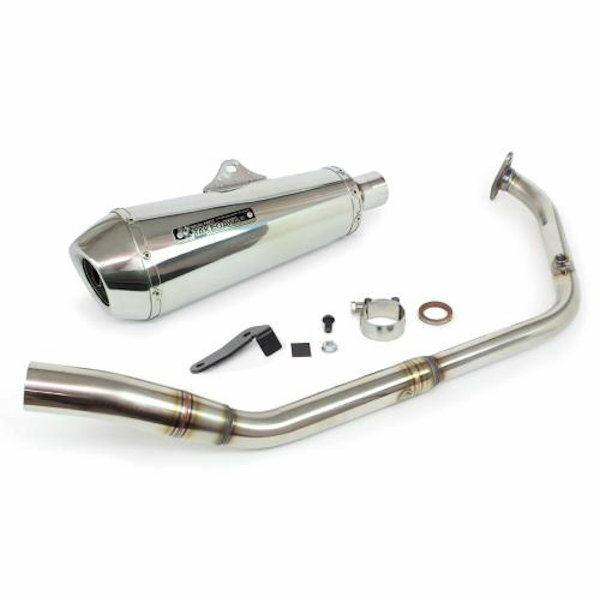 SP武川 Takegawa 04-02-0011 テーパーコーンマフラー 政府認証 ヤマハ MT-125