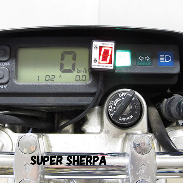 プロテック SPI-K66 シフトポジションインジケーター (No.11079 KLX250 Dトラッカー SUPER SHERPA