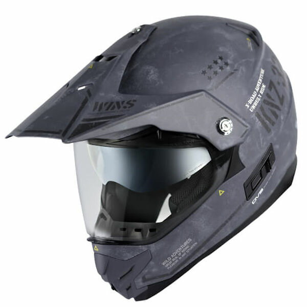 【在庫あり】WINS X-ROAD COMBAT D12 マットアーミーグレー XLサイズ モトクロス トレイル ヘルメット
