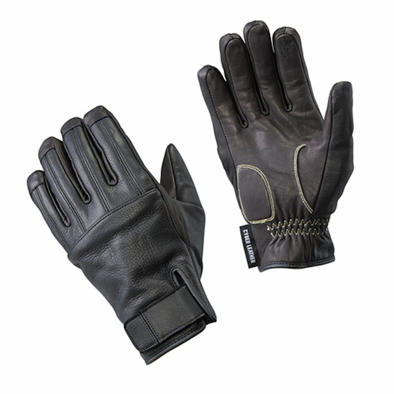 YAMAHA純正 90792-G101 YL4005 サイバーレザーウィンターグローブ ブラック S～3Lサイズ