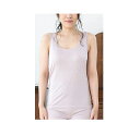 【返品・交換不可】チャームホワイト Charm White シルク100% ノースリーブ M・Lサイズ#92413(4)
