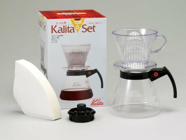 カリタ（kalita）コーヒードリッパー102-DセットN（2〜4人用）