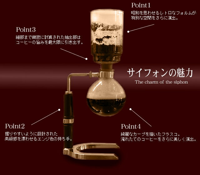 KONO(コーノ)『SKD型コーヒーサイフォンセット2人用(SK-2AP)』