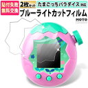 【200円OFFクーポン&ポイント2倍】 たまごっちパラダイス Tamagotchi Paradise 対応 保護 フィルム 2枚セット ブルーライトカット 反射低減 アンチグレア 画面保護 液晶保護 指紋防止 抗菌 非光沢 2025 BANDAI