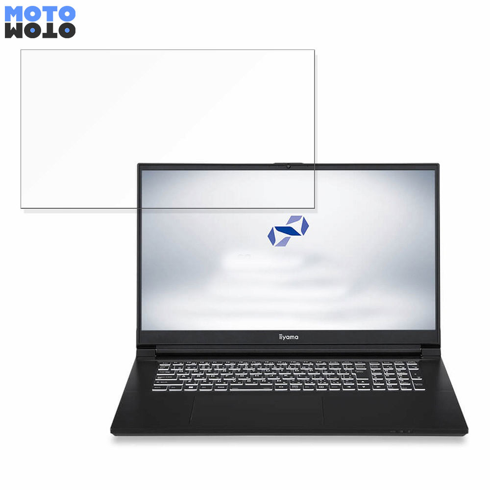 【ポイント2倍】 iiyama STYLE-17FX162-i7-RAZX 17.3インチ 16:9 向けの ブルーライトカット フィルム 液晶保護フィルム 光沢仕様