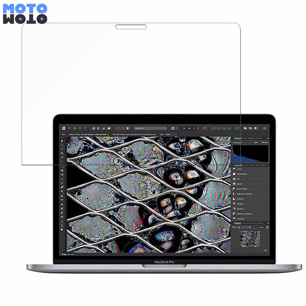 13インチMacBook Pro 2022年モデル 向けの 保護フィルム 光沢仕様 ブルーライトカット フィルム 日本製