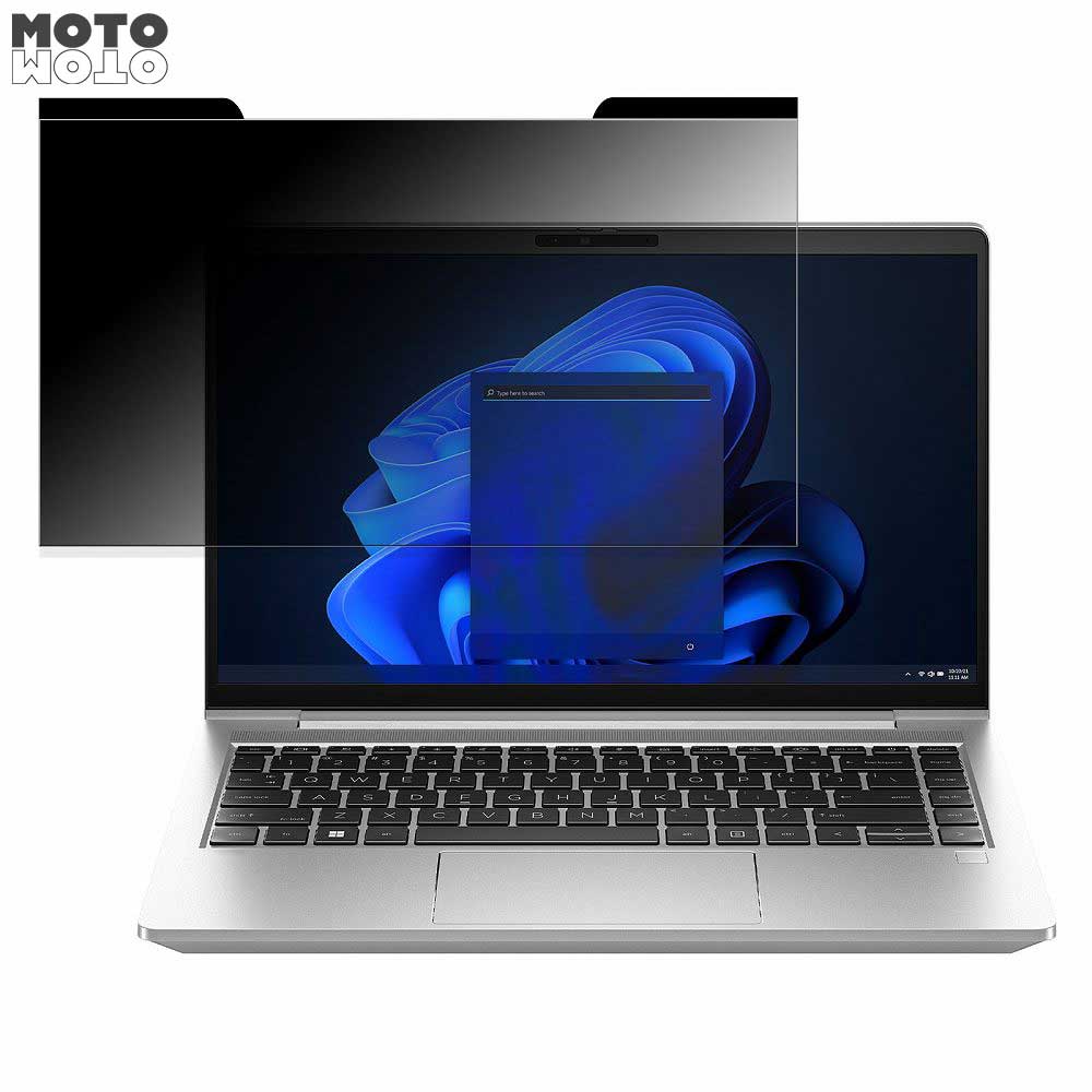 【ポイント2倍】 HP ProBook 445 G10 14インチ 16:9 向けの 覗き見防止 マグネット式 プライバシーフィルター ブルーライトカット 保護フィルム