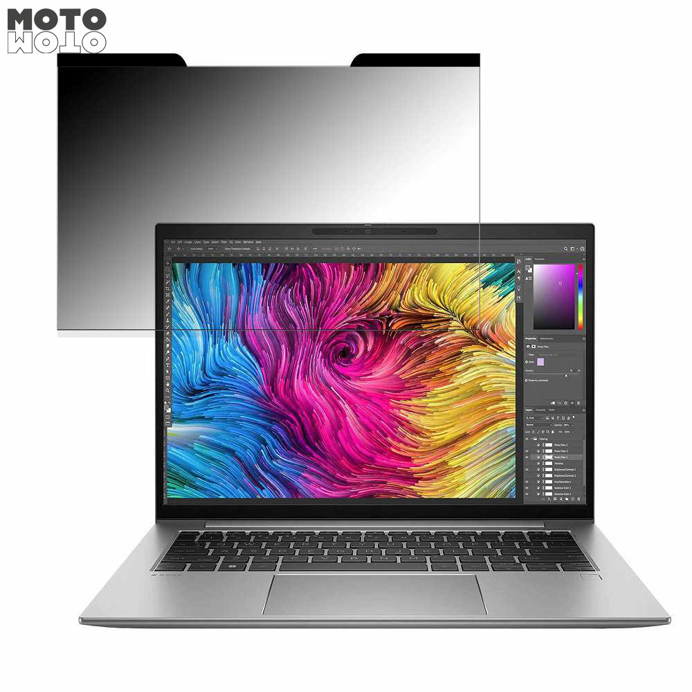 【ポイント2倍】 HP ZBook Firefly 14inch G10 / G10 A Mobile Workstation 14インチ 16:10 向けの 覗き見防止 マグネット式 プライバシーフィルター ブルーライトカット 保護フィルム