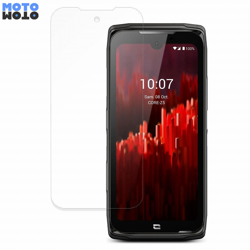 Crosscall CORE-Z5 向けの 保護フィルム 光沢仕様 曲面対応 キズ修復 日本製