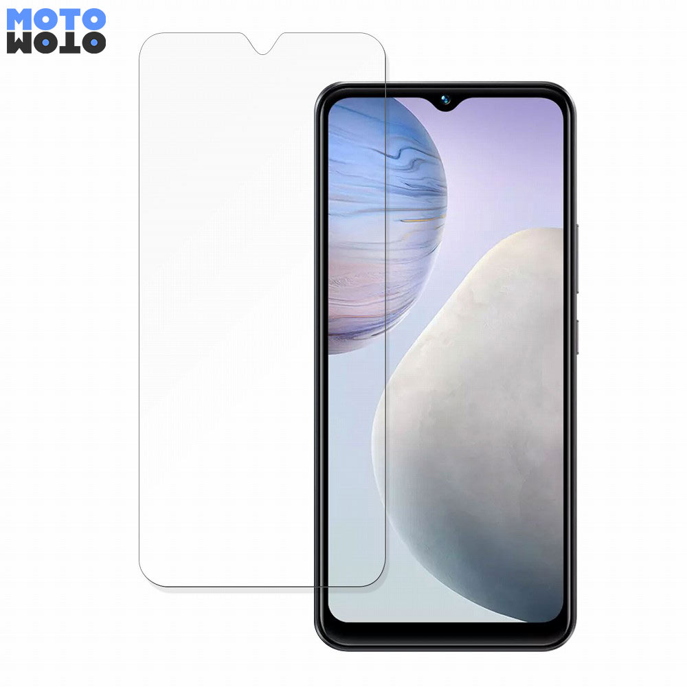 vivo Y02 向けの 保護フィルム 光沢仕様 曲面対応 キズ修復 日本製