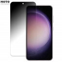 サムスン Galaxy S23 向けの 180度 覗き見防止 フィルム ブルーライトカット 曲面対応 光沢仕様 日本製(2)
