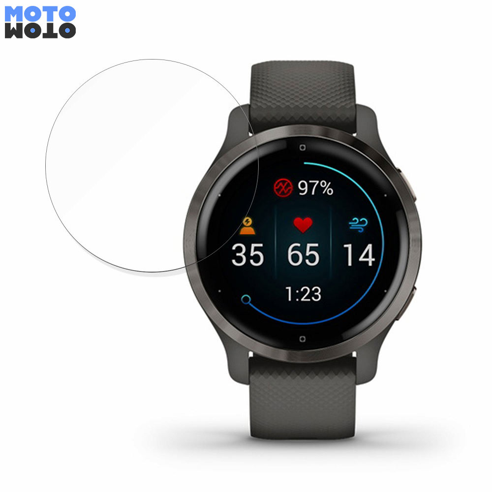 保護フィルム GARMIN VENU 2S 向けの フィルム 曲面対応 アンチグレア 日本製