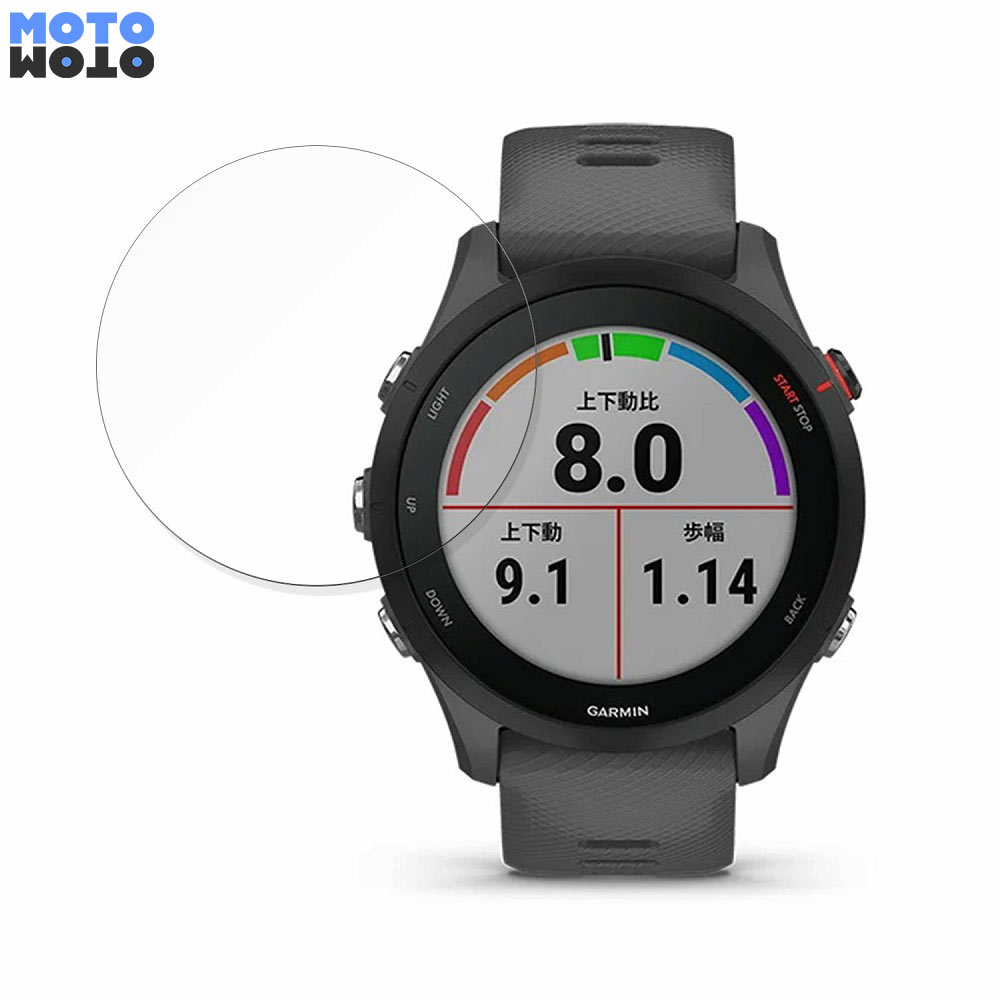 ڥݥ2ܡ ݸե GARMIN Forerunner 255/ 255 Music  ֥롼饤ȥå ե б  