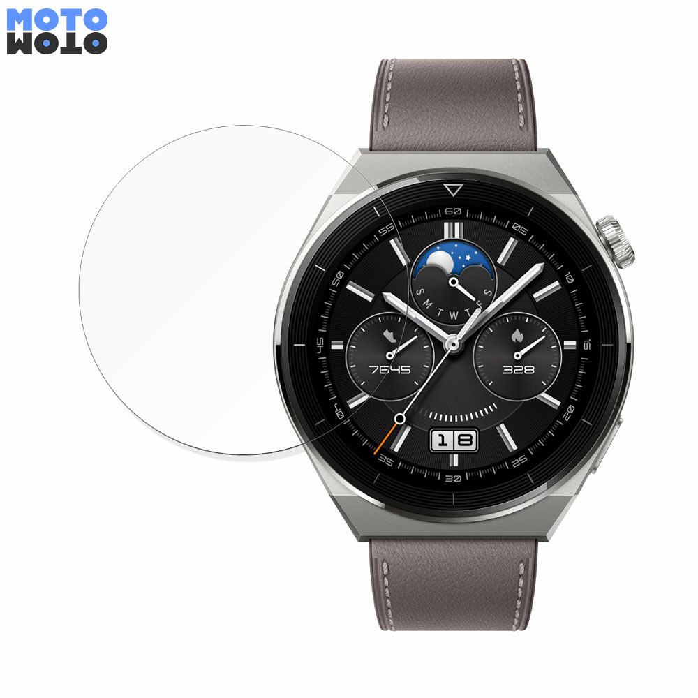 保護フィルム HUAWEI WATCH GT 3 Pro 46mm 向けの ブルーライトカット フィルム 光沢仕様 日本製