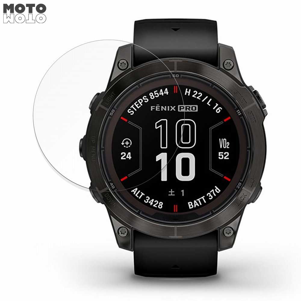 【ポイント2倍】 保護フィルム GARMIN fenix 7 Pro Sapphire Dual Power 向けの フィルム 9H高硬度 光沢仕様 日本製