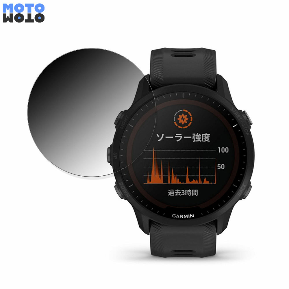 360度 覗き見防止 フィルム GARMIN Forerunner 955 Dual Power 向けの 保護フィルム ブルーライトカット 日本製