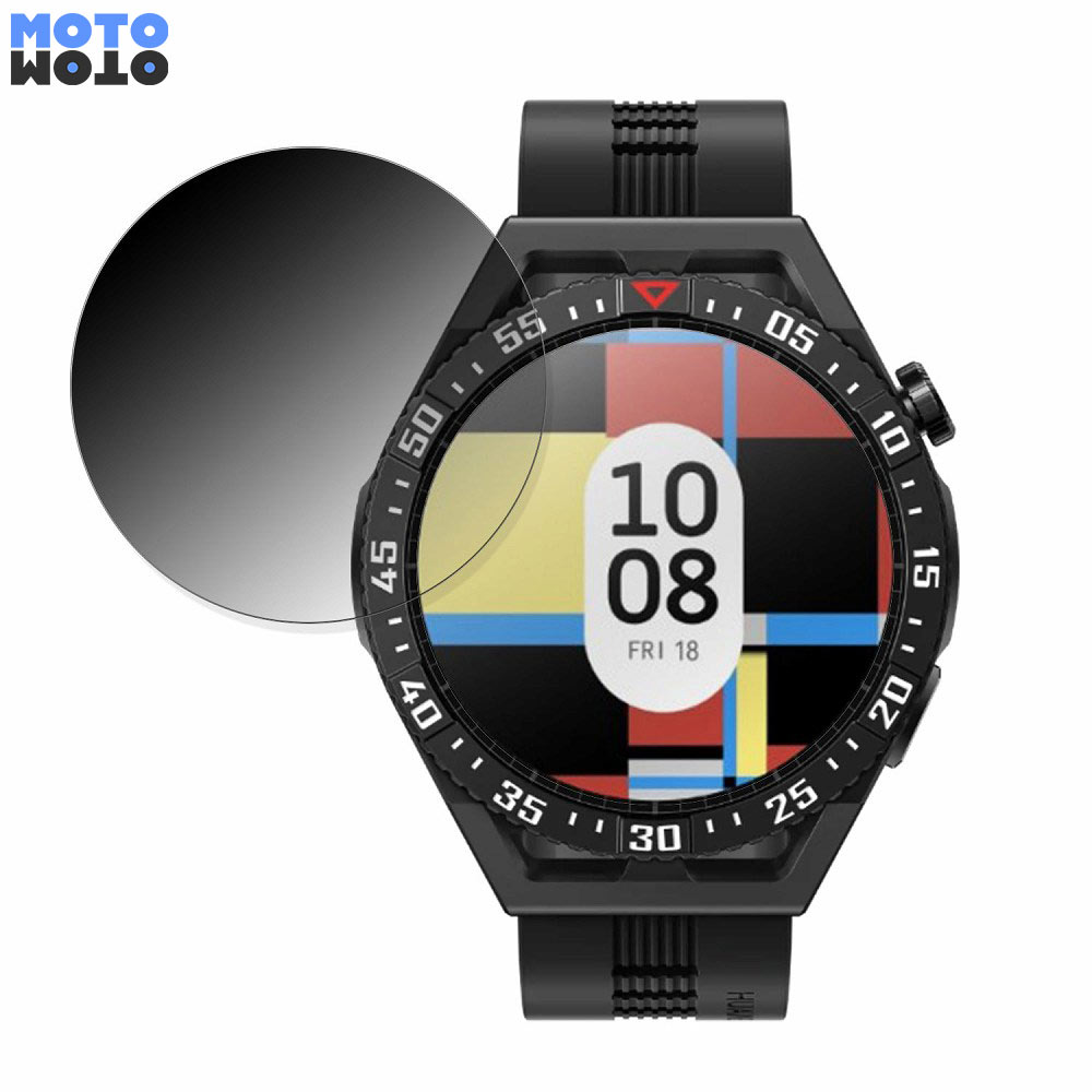【ポイント2倍】 360度 覗き見防止 フィルム HUAWEI WATCH GT 3 SE 向けの 保護フィルム ブルーライトカット 日本製