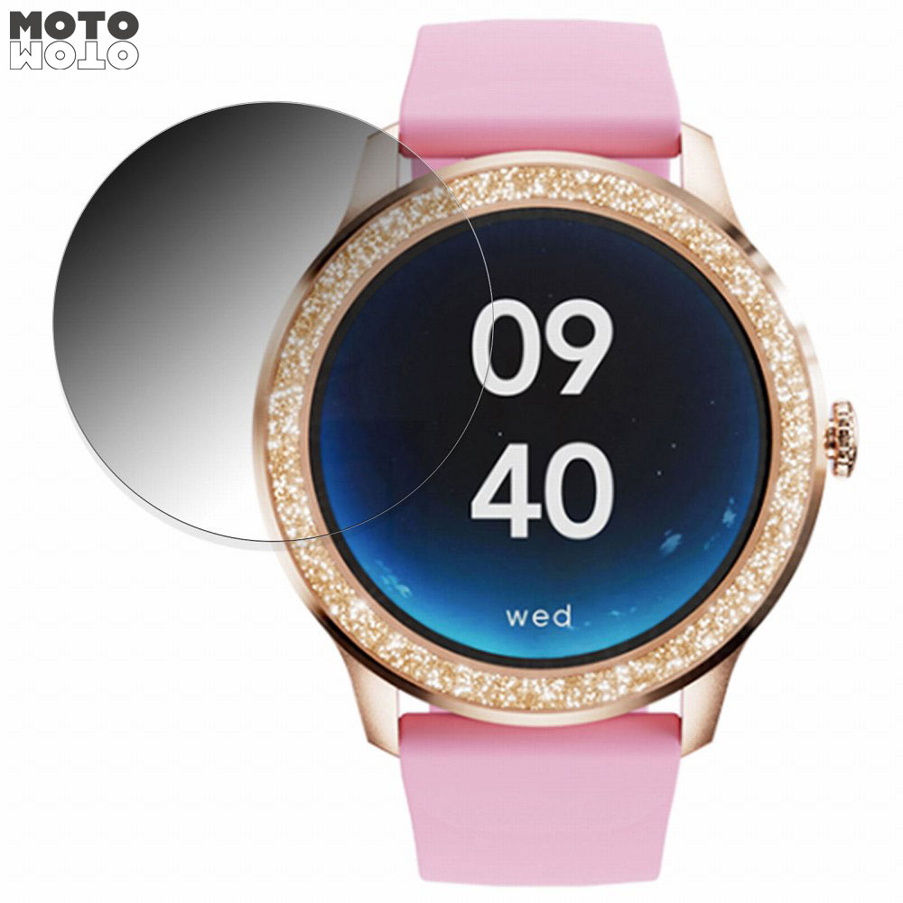 360度 覗き見防止 フィルム itDEAL スマートウォッチ G32 向けの 保護フィルム ブルーライトカット 日本製(2)