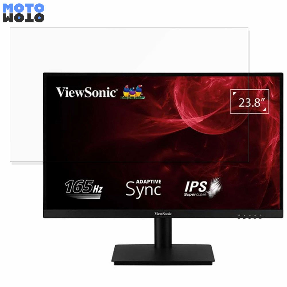 ViewSonic VX2407-7 / XG2407-7 向けの 23.8インチ 16:9 ブルーライトカット フィルム 液晶保護フィルム アンチグレア