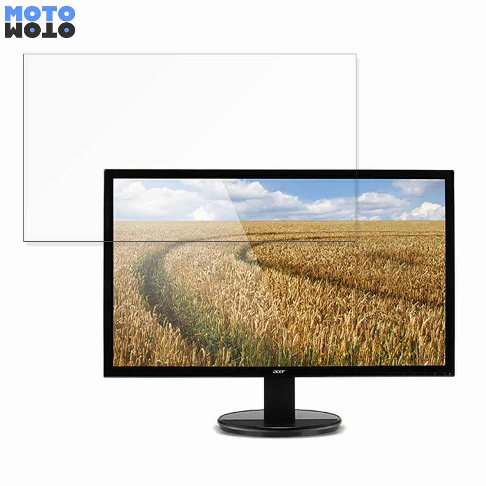 Acer K202HQLAbmix (K2) 向けの 19.5インチ 16:9 ブルーライトカット フィルム 液晶保護フィルム 光沢仕様