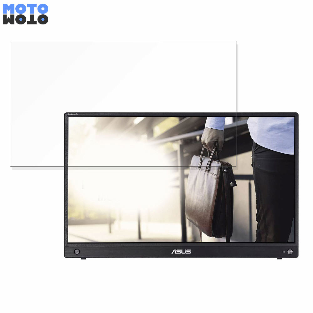 ASUS ZenScreen GO MB16AWP 向けの 15.6インチ 16:9 ブルーライトカット フィルム 液晶保護フィルム アンチグレア