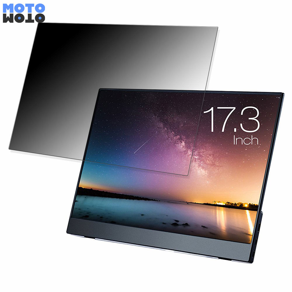 UNIQ UQ-PM173FHDNT 向けの 17.3インチ 16:9 覗き見防止 プライバシーフィルター ブルーライトカット 保護フィルム アンチグレア タブ・粘着シール式