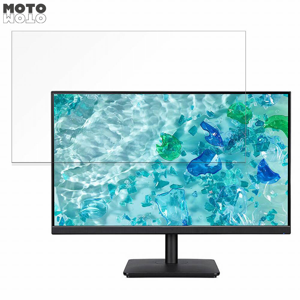 acer V247YEbmixv 向けの 23.8インチ 16:9 ブルーライトカット フィルム 液晶保護フィルム 光沢仕様