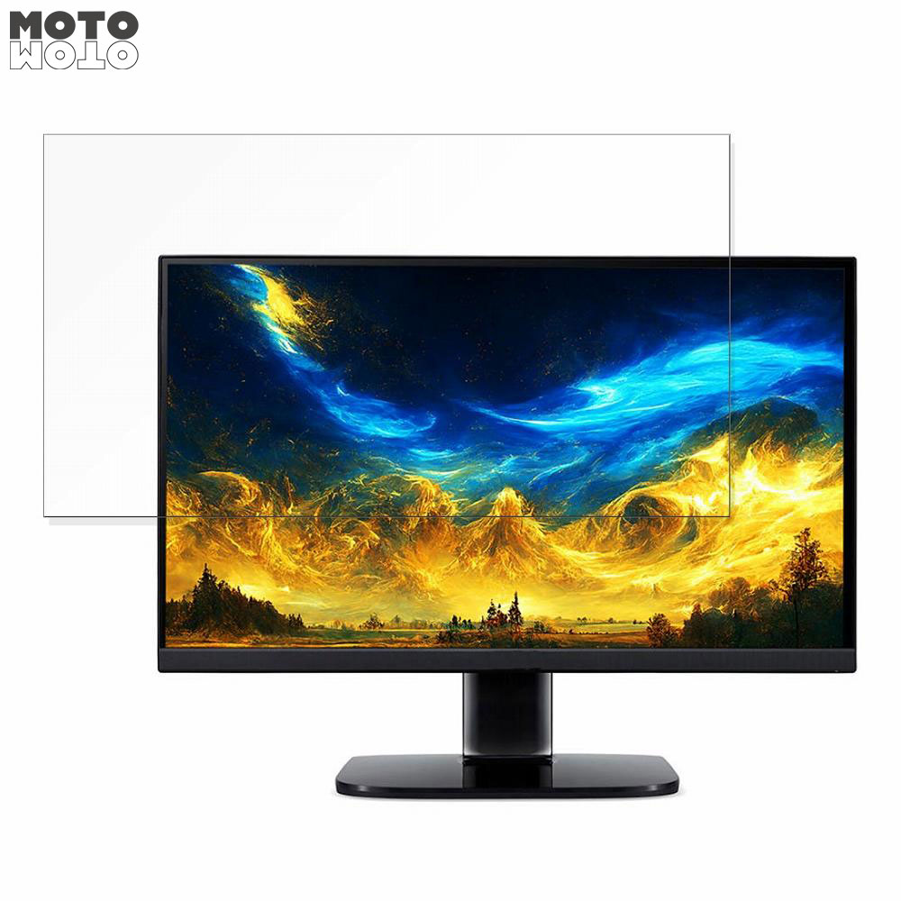 acer KA252QEbmix 向けの 24.5インチ 16:9 ブルーライトカット フィルム 液晶保護フィルム 光沢仕様