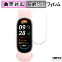 保護フィルム Xiaomi Smart Band 9 向けの フィルム 曲面対応 アンチグレア 日本製(2)
