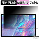 180度 覗き見防止 フィルム SVITOO P10 向けの ブルーライトカット 曲面対応 アンチグレア 日本製(2)