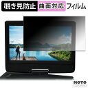 GREEN HOUSE GH-PDV10PTC-BK 【 180度 】 覗き見防止 フィルム 曲面対応 光沢仕様 日本製