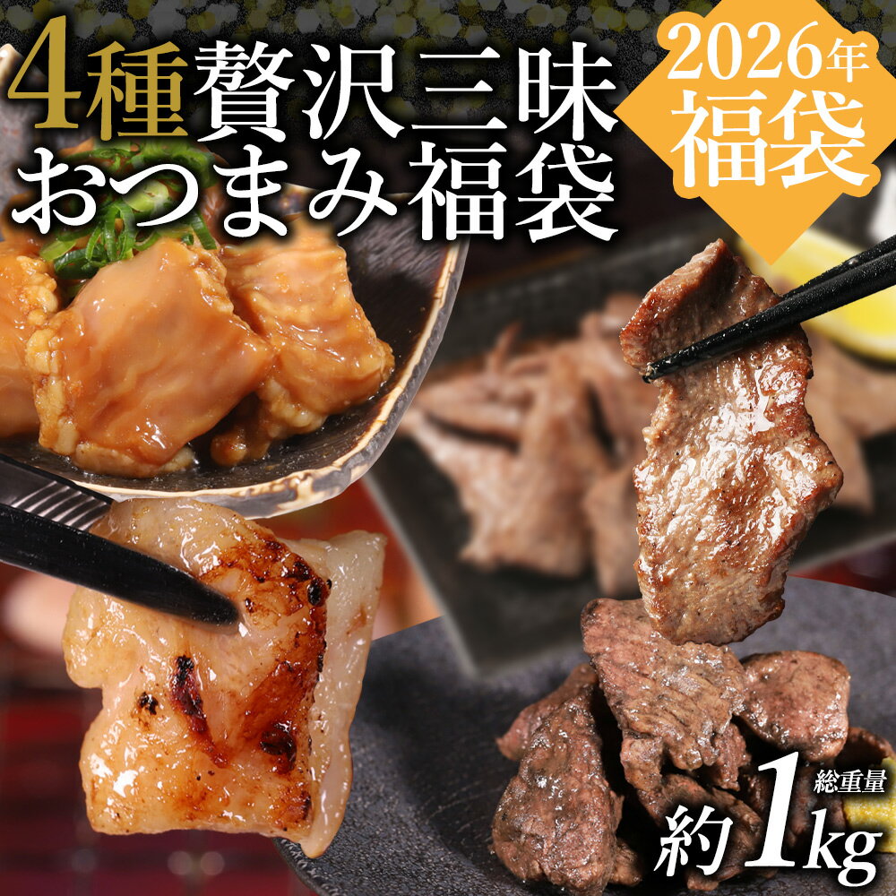 【5日23時59分まで 30％OFFクーポン配布中】 【おつまみ福袋】 福袋 2026 食品 肉 グ ...