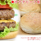 ハンバーガー パテ ハンバーガー バーベキュー パティ BBQ 食材 キャンプ ハンバーガー用冷凍バンズ＆バーガーパティ5個セット 母の日 お取り寄せグルメ お取り寄せ グルメ