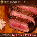 DABラウンドステーキ200g 熟成肉 赤身肉 ステーキ肉 牛肉 肉 ヘルシー お取り寄せ ギフト