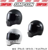 SIMPSONM10シールドプレゼントSG規格送料代引き手数無料NORIXシンプソンヘルメット