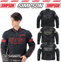 【セール品】SIMPSON【NSM-2201】2022SS春夏モデルメッシュジャケットプロテクター肩 肘 胸 背 標準装備脱着式インナー付き（コンパクト収納ポケッタブル）Mesh Rider 039 s Jackets NORIXシンプソンジャケット