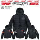 【セール品】SIMPSON【NSW-2207】2022FW秋冬モデルライダーズウインターフーディージャケット中綿入りプロテクター肩 肘 胸 背 標準装備Rider 039 s Fall Winter Hoodies Jackets NORIXシンプソンジャケット