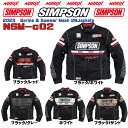 【セール品】SIMPSON【NSM-C02】2023SS春夏モデルライダーズ2Wメッシュジャケット脱着可能式スリーブプロテクター肩 肘 胸 背 標準装備Simpson Mesh Rider 039 s 2WJackets 2023 Spring SummerNORIXシンプソンジャケット