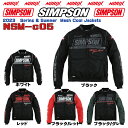 【セール品】SIMPSON【NSM-C05】2023SS春夏モデルライダーズ メッシュクールジャケットプロテクター肩 肘 胸 背 標準装備Simpson Rider 039 s Mesh Cool Jackets 2023 Spring SummerNORIXシンプソンジャケット