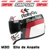 SIMPSON M30ۥꥪǥ󥸥ꥹץ󥷡ɥץ쥼SG̵NORIXץإåM30եեMODEL 30 Elio de Angelis