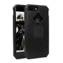 ロックフォーム i-Phone 8/7/6 Plus Ruggedケース カーボンブラック 305001P