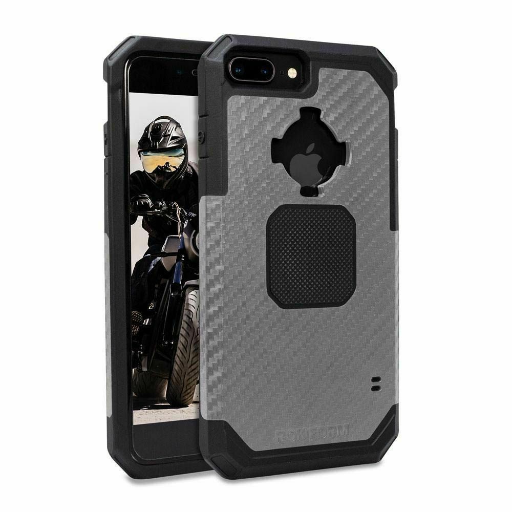 ロックフォーム i-Phone 8/7/6 Plus Ruggedケース ガンメタル 305043P