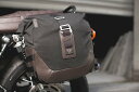 SW-MOTECH Legend Gear サイドバッグ 左右セット ステー付 トライアンフ ボンネビル T100/T120 15- ブラウ(2)