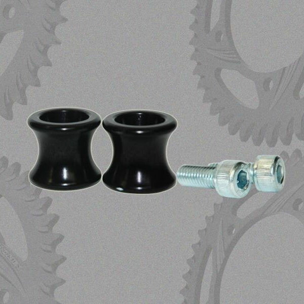 VORTEX スイングアームスプール 10mm カワサキ系 ブラック