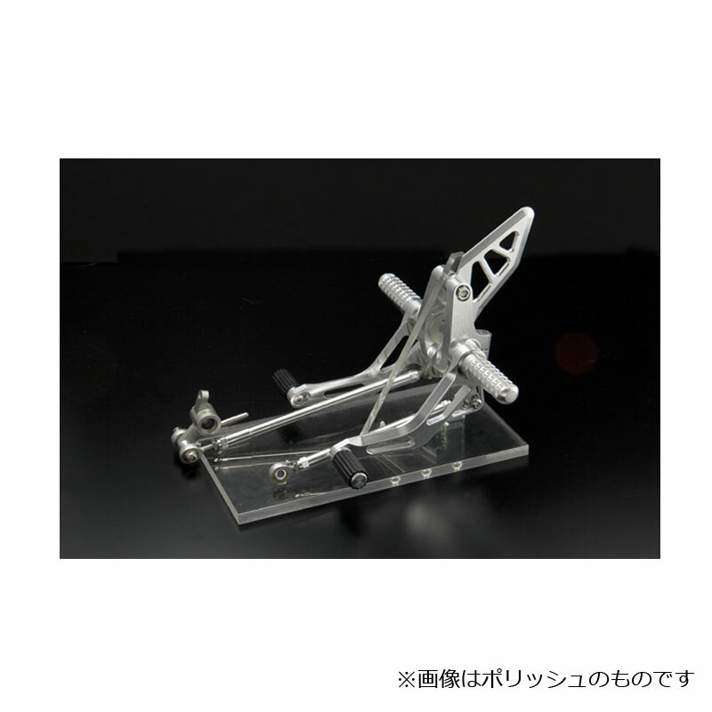 アエラ(AELLA) ライディングステップキット ブラック ストリートファイター