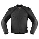 ICON メンズ HYPERSPORTS2 PRIME レザージャケット ブラック