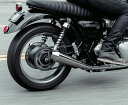 T100/T120 プレデタープロ ポリッシュ スリップオンマフラー トライアンフ 水冷 ブリティッシュカスタム